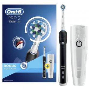 Электрическая зубная щетка Oral-B Pro 2500 Black Электрическая зубная щетка Oral-B Pro 2500 Black