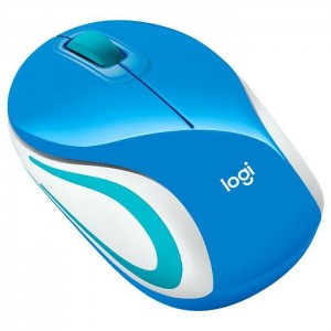 Мышь Logitech M187 Wireless Mini Mouse (Blue) (910-002733) Мышь Logitech M187 Wireless Mini Mouse (Blue) (910-002733)
