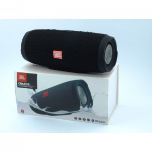 Портативная bluetooth колонка спикер JBL Charge 3 Чёрный Портативная bluetooth колонка спикер JBL Charge 3 Чёрный