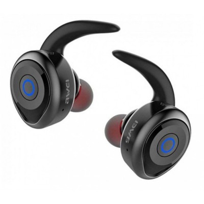 Bluetooth наушники стереогарнитура Awei T1 Чёрный