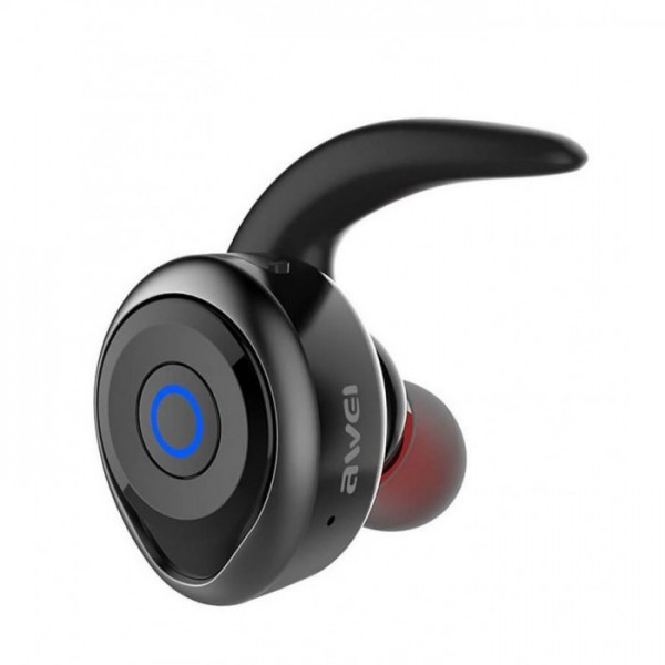 Bluetooth наушники стереогарнитура Awei T1 Чёрный