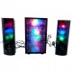 Колонки для компьютера PC 2.1 X6 с сабвуфером и 3D цветомузыкой Колонки для компьютера PC 2.1 X6 с сабвуфером и 3D цветомузыкой