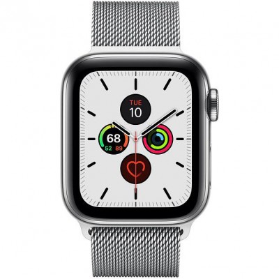Смарт-часы Apple Watch Series 5 LTE 44mm Space Black Steel w. Space Black Milanese Loop - Space Black Steel (MWW82) Смарт-часы Apple Watch Series 5 LTE 44mm Space Black Steel w. Space Black Milanese Loop - Space Black Steel (MWW82)